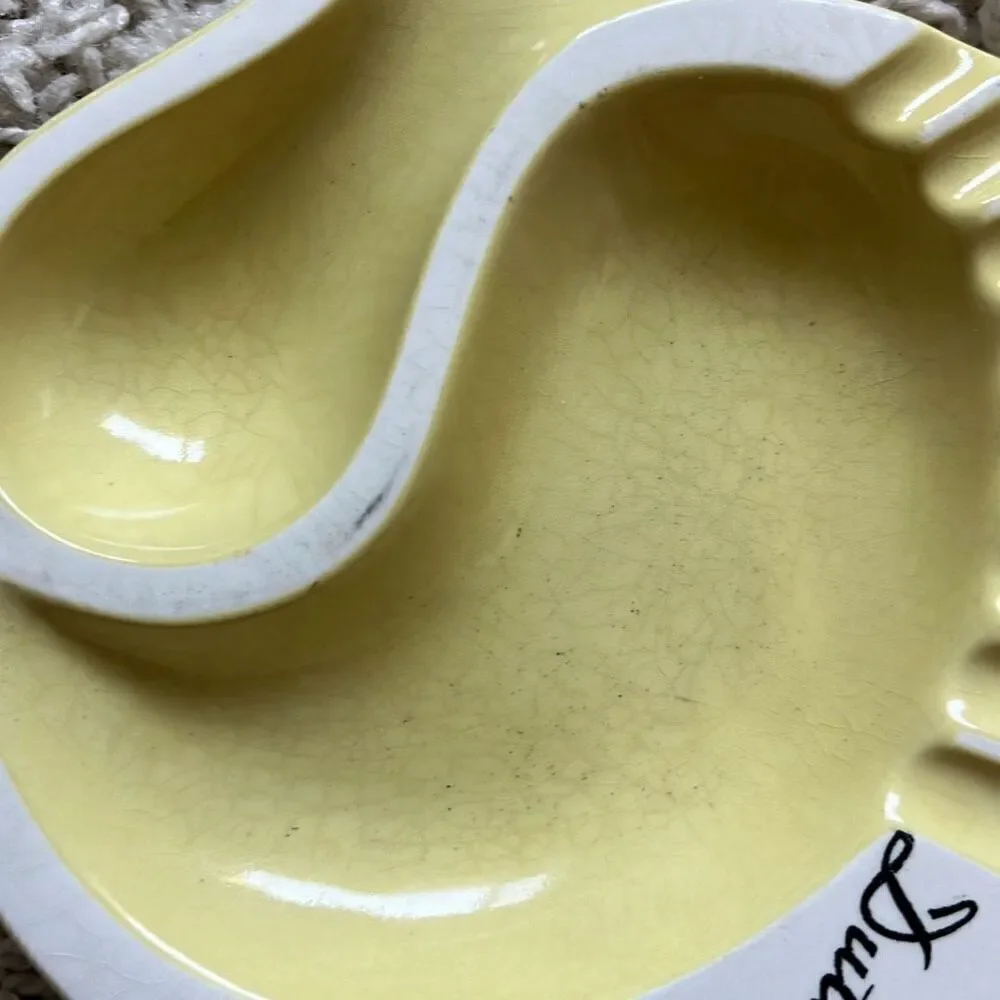 1960'S DUTTONS BREWERY OF BLACKBURN ASHTRAY Empire Porcelain Co. Henry Milner Ye